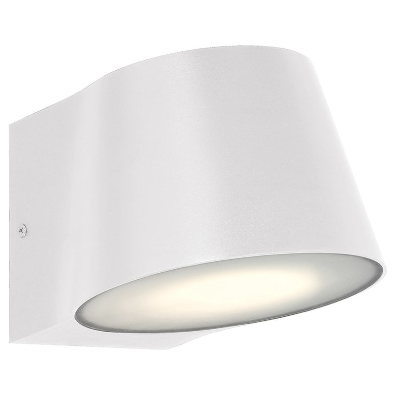 Access Lighting Ry Outdoor LED Wall Mount, White/Frosted