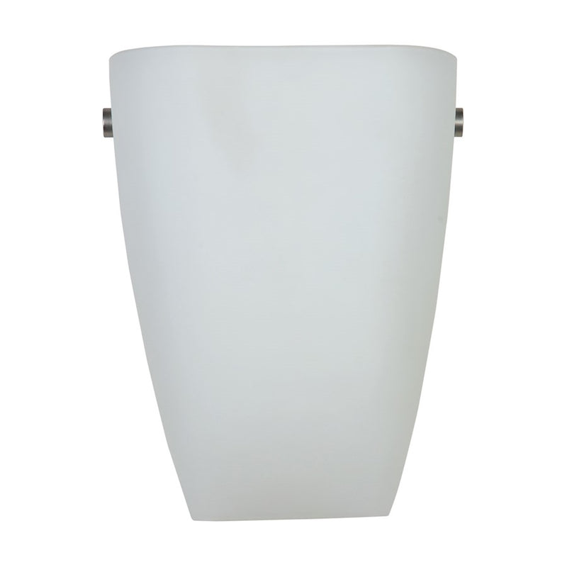 Access Lighting Elementary 1 Light Wall Sconce, Brushed Steel