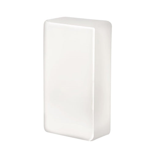 Access Lighting Brick 1 Light Wall Sconce, Opal Glass