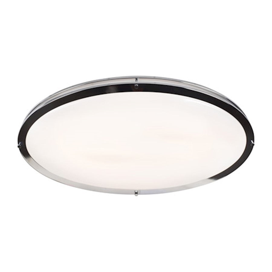 Access Lighting Solero Oval 1 Light Flush Mount