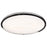 Access Lighting Solero Oval 1 Light Flush Mount