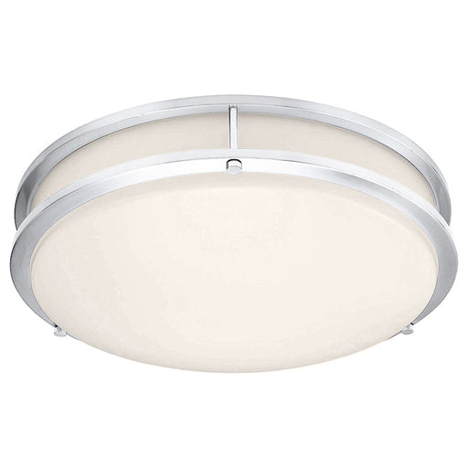 Access Lighting Solero Ii 1Lt LED Flush Mount, Chrome/White