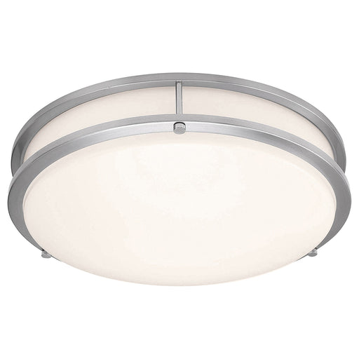 Access Solero II 3CCT LED Flush Mt, 16", Steel/Acrylic Lens