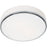 Access Lighting Aero 1 Light Flush Mount, Chrome