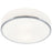 Access Lighting Aero 1 Light Flush Mount, Chrome