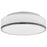 Access Lighting Aero 1 Light Flush Mount, Chrome
