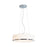 Access Lighting Aero 3 Light Pendant, Chrome