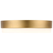 Access Roma Minimus LED Flush Mt, Antique Brass/Opal