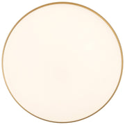 Access Roma Minimus LED Flush Mt, Antique Brass/Opal