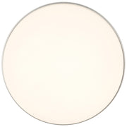 Access Roma Minimus LED Flush Mt, Brushed Steel/Opal