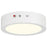 Access Lighting Slim 3CCT LED Flush Mount, White/White - 20881LEDCSEM-WH-ACR