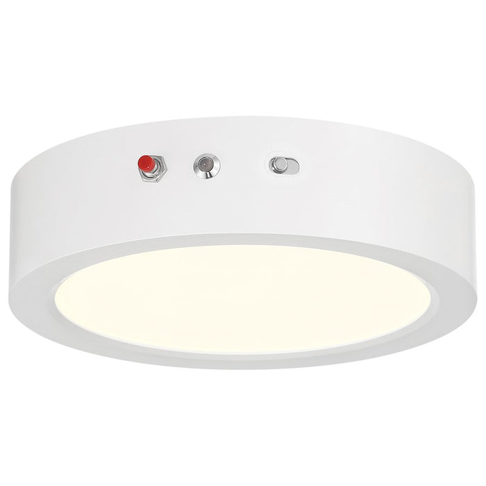 Access Lighting Slim 3CCT LED Flush Mount, White/White - 20881LEDCSEM-WH-ACR