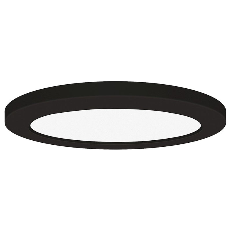 Access Lighting Slim 7" LED Flush Mount, Black/White