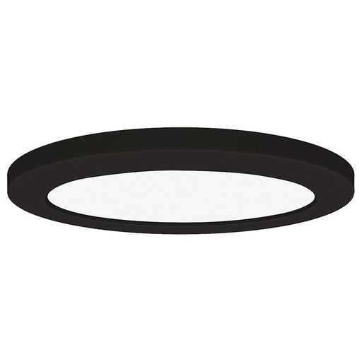 Access Lighting Slim 9" LED Flush Mount, Black/White - 20882LEDD-BL-ACR