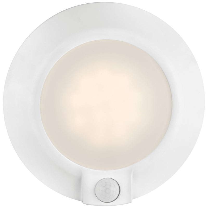 Access Ace MS 5CCT LED Flush Mt, White/Acrylic Lens