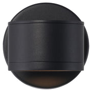 Access Ari Bare Outdoor LED Wall Mt, Black/Frosted