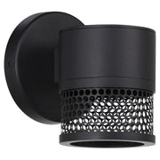 Access Lighting Ari Grid Outdoor LED Wall Mount, Black/Grid