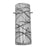 Access Lighting Cylinder 1 Light Pendant Shade, Black/White