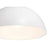 Access Lighting Huck 1 Light Pendant, Matte White