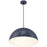 Access Lighting Huck 1 Light Pendant, Navy