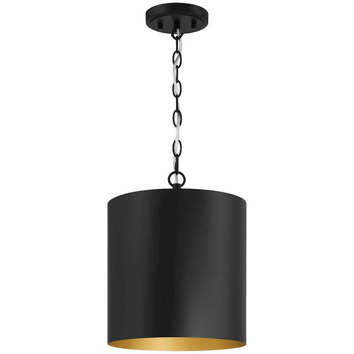 Access Lighting Knox 1 Light Pendant, Matte Black