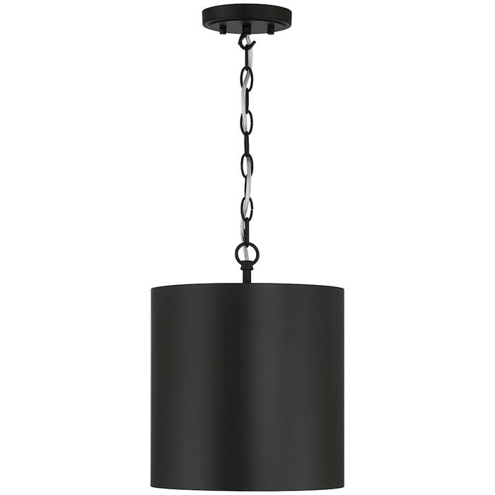 Access Lighting Knox 1 Light Pendant, Matte Black