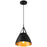 Access Lighting Tanner 1 Light Pendant, Matte Black