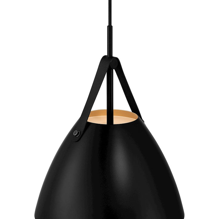 Access Lighting Tanner 1 Light Pendant, Matte Black