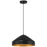 Access Lighting Prism 1 Light Pendant, Matte Black