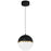 Access Lighting Unity LED Pendant, Black/Brushed Brass/White