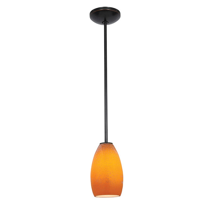 Access Lighting Champagne 4R Rod Pendant