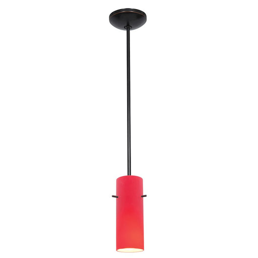 Access Lighting Cylinder 3R 1 Light Rod Pendant