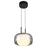 Access Lighting Chloe LED Pendant, Matte Black/Smoke