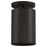 Access Lighting Pint 1 Light Outdoor LED Flush, Black/Black