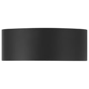 Access Bongo 5CCT LED Flush Mt, 2"H, Black/Acrylic Lens