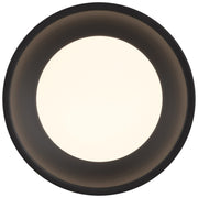 Access Bongo 5CCT LED Flush Mt, 2"H, Black/Acrylic Lens