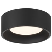 Access Bongo 5CCT LED Flush Mt, 2"H, Black/Acrylic Lens