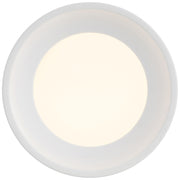 Access Bongo 5CCT LED Flush Mt, 2"H, White/Acrylic Lens