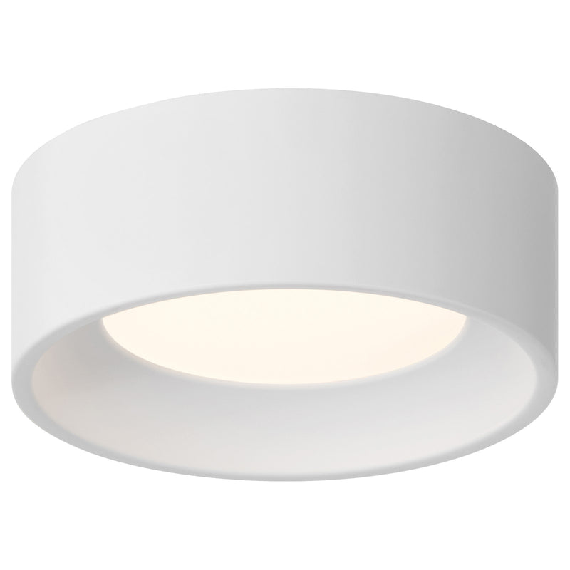 Access Bongo 5CCT LED Flush Mt, 2"H, White/Acrylic Lens