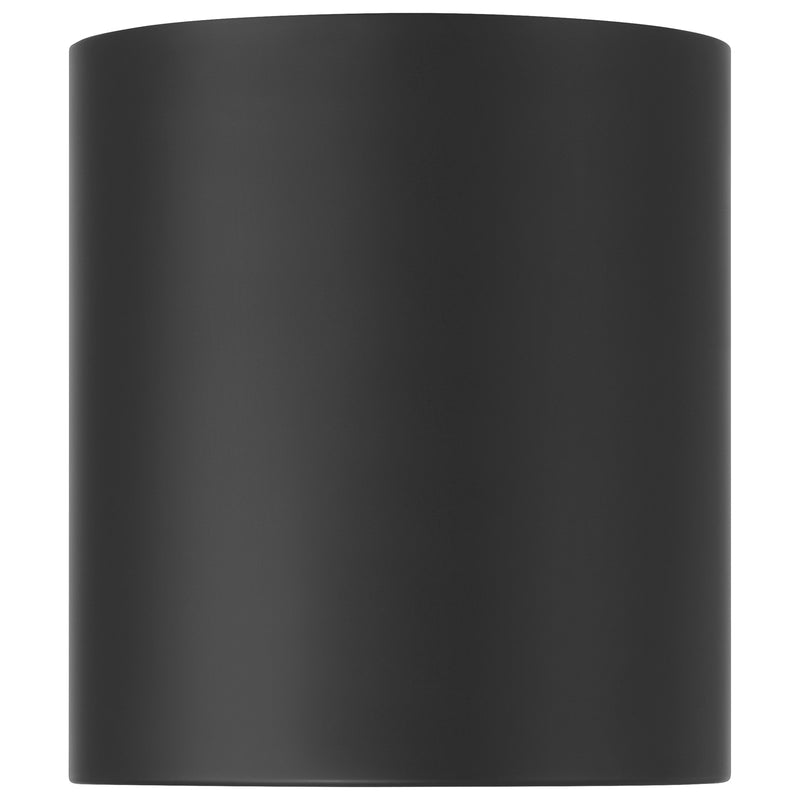 Access Bongo 5CCT LED Flush Mt, 6"H, Black/Acrylic Lens