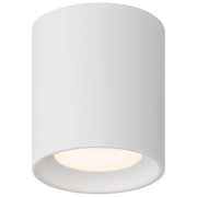 Access Bongo 5CCT LED Flush Mt, 6"H, White/Acrylic Lens