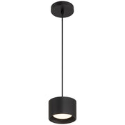 Access Bongo 5CCT LED Mini Pendant, Black/Acrylic Lens