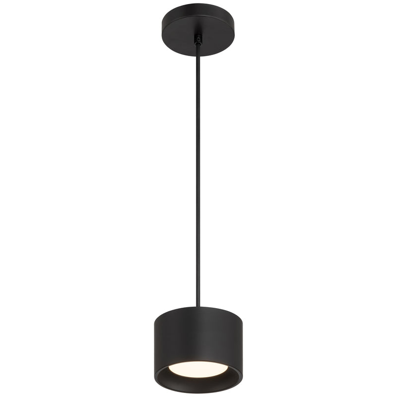 Access Bongo 5CCT LED Mini Pendant, Black/Acrylic Lens