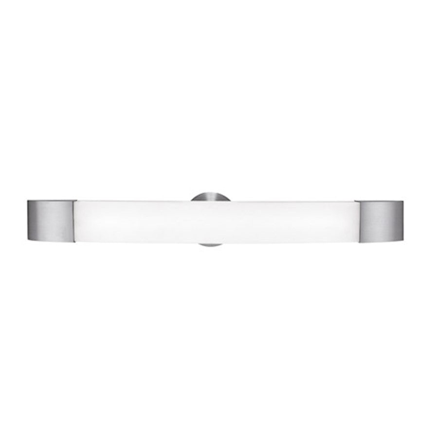 Access Lighting Aspen 1 Light Bath/Vanity, Brushed Steel