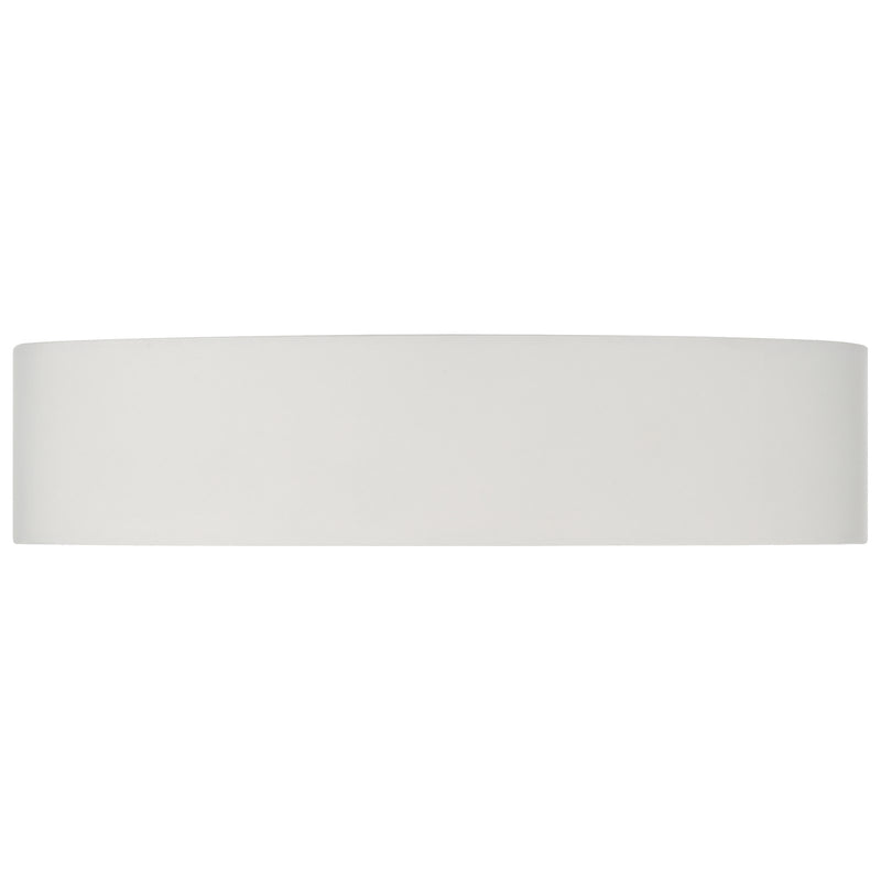 Access Maddy 3CCT LED Flush Mt, 13.75", White/Acrylic Lens