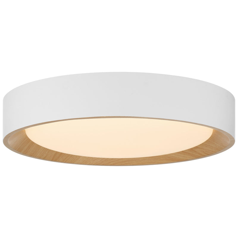 Access Maddy 3CCT LED Flush Mt, 17.5", White/Acrylic Lens