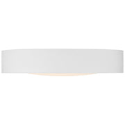 Access Maddy 3CCT LED Flush Mt, 17.5", White/Acrylic Lens