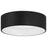 Access Lighting Cody LED Flush Mount, Matte Black/White