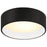 Access Lighting Cody LED Flush Mount, Matte Black/White