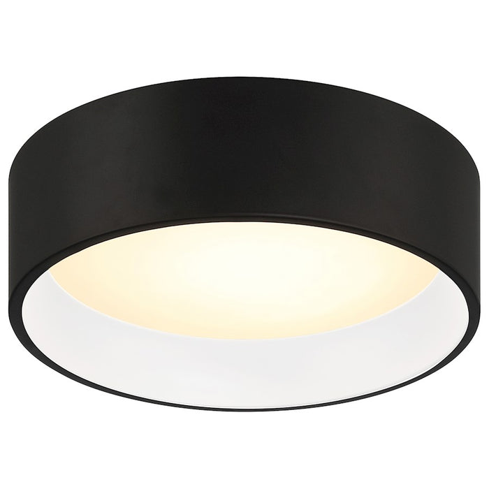 Access Lighting Cody LED Flush Mount, Matte Black/White